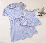 Country Lane Mummy Dress ~ Blue