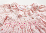 Soft Pink Smocked Dress