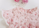 Soft Pink Smocked Dress